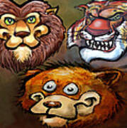 Lions And Tigers And Bears Oh My Poster