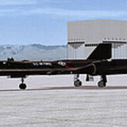Lockheed Sr-71 Blackbird Poster
