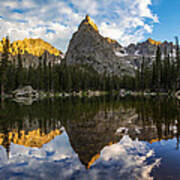 Lone Eagle Peak And Mirror Lake Poster