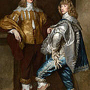 Lord John Stuart And His Brother Lord Bernard Stuart Poster
