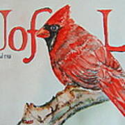 Louisville Cardinal Poster