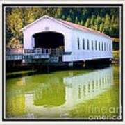 Lowell Covered Bridge Poster