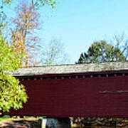 Loy's Station Covered Bridge Poster