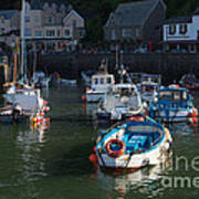 Lynmouth Harbour Devon Poster