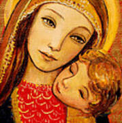 Madonna And Child Poster