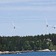 Maine Island Power Poster