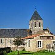 Mairie Eglise Poster