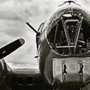 Majestic B17 Bomber From Ww Ii Poster