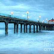 Manhattan Beach Pier California Poster