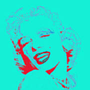 Marilyn Monroe 20130331v2p128 Square Poster