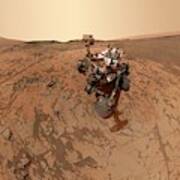 Mars Curiosity Rover Self-portrait Poster