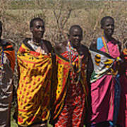 Masai Women Chorus Poster