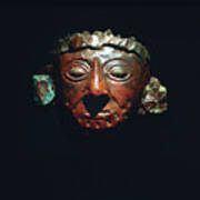 Mask From The Lord Of Sipan's Tomb Poster
