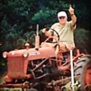 May Of My Dads Loves..tractor & Lsu!! Poster