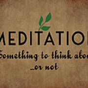 Meditation Poster