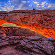 Mesa Arch Glow Poster