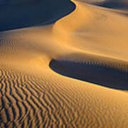 Mesquite Dunes Sunrise Poster