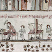Metalworkers, 14th Century Poster