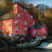 Mill - Clinton Nj - The Old Mill Poster