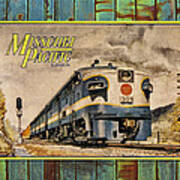 Missouri Pacific Lines Sign Engine 309 Dsc02854 Poster