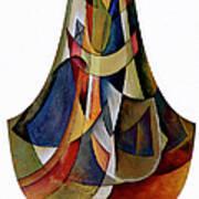 Modern Vase Poster