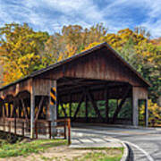 Mohican Covered Bridge Poster