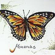 Monarchs - Butterfly Poster