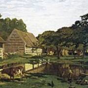 Monet, Claude 1840-1926. A Farmyard Poster