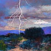Monsoon Lightning Poster