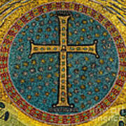 Mosaic Cross Ravenna I Poster