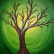 Mossy Tree Poster