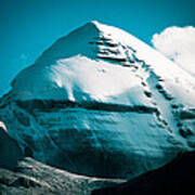 Mount Kailash Home Of The Lord Shiva Poster