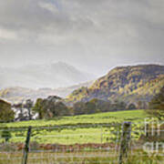 Mountainscape-towards Lake Ullswater Poster