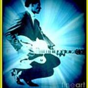 Mr Chuck Berry Blueberry Hill Style Edited 2 Poster