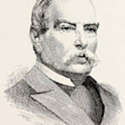 Mr. Francis Tress Barry, Engraving 1890, Uk Poster