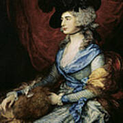 Mrs Sarah Siddons, The Actress 1755-1831, 1785 Oil On Canvas Poster