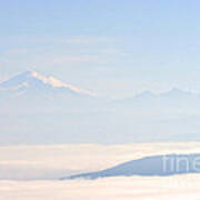 Mt. Baker From San Juan Islands Poster