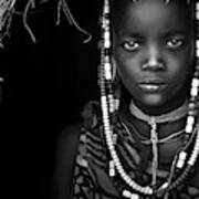 Mursi Girl Poster