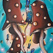 Mushroom Migration Poster