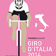 My Giro D Italia Minimal Poster 2014 Poster