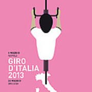 My Giro D'italia Minimal Poster Poster