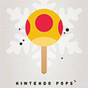 My Nintendo Ice Pop - Mega Mushroom Poster