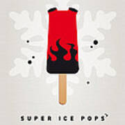 My Superhero Ice Pop - Hellboy Poster