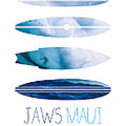 My Surfspots Poster-1-jaws-maui Poster