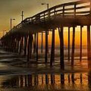 Nags Head Fishing Pier Poster