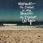 Namaste Waves Poster
