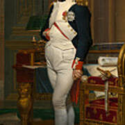 Emperor Napoleon In His Study At The Tuileries Poster