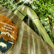 National Park Sign Poster