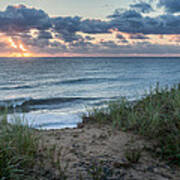 Nauset Light Beach Sunrise Poster