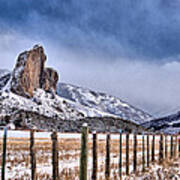 Needlerock  Fence Line Poster